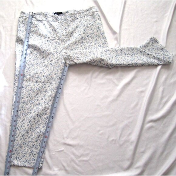 Women's Mario Serrani Floral Pattern Rayon Waist Stretch Pants Sz XXL (WP142) - Picture 3 of 8